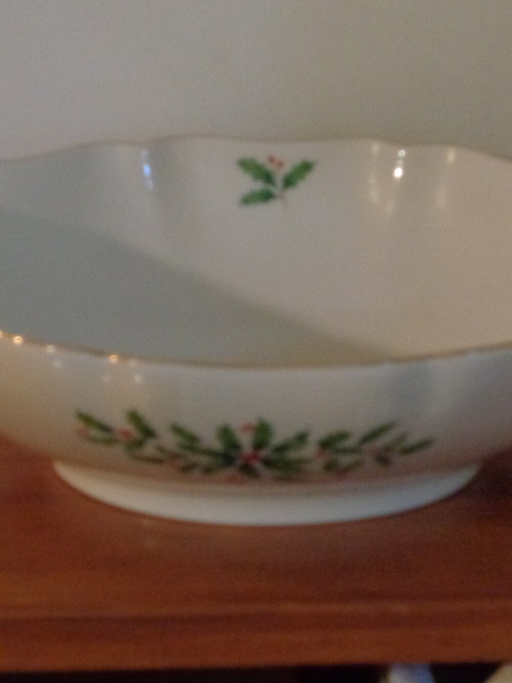 Lenox China Holly Berry Bowl